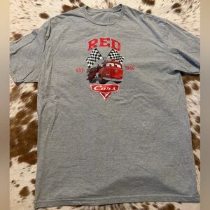 Gray Cars Graphic T-Shirt